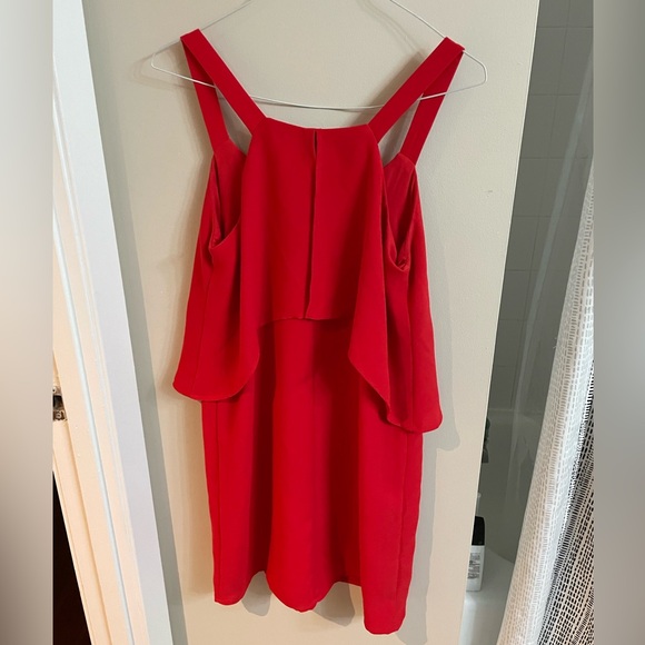 Beautiful red dress for special event - work, rehearsal dinner, cocktail party! - Picture 4 of 4